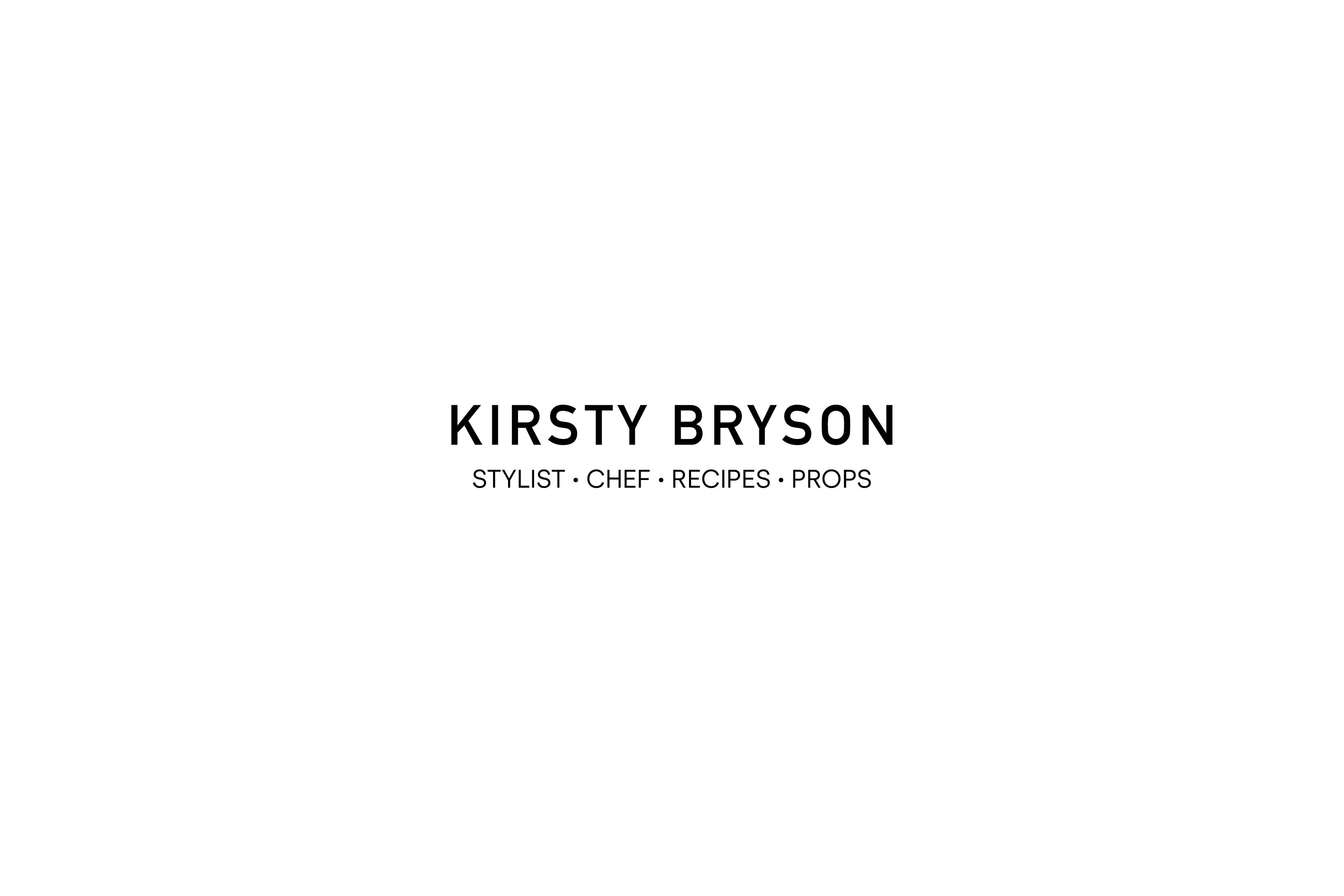 Kirsty Bryson Food Stylist