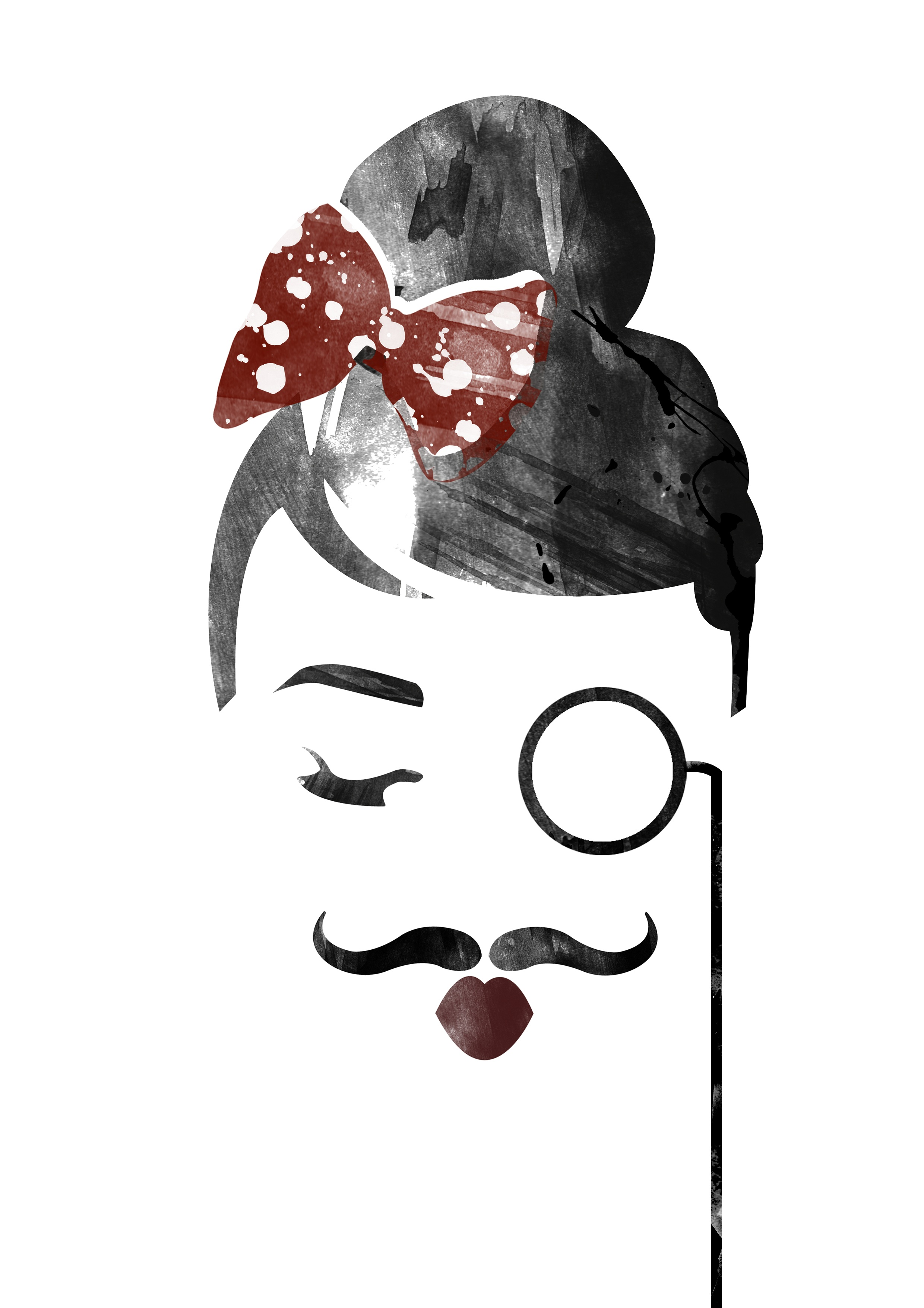 Lady Moustache 